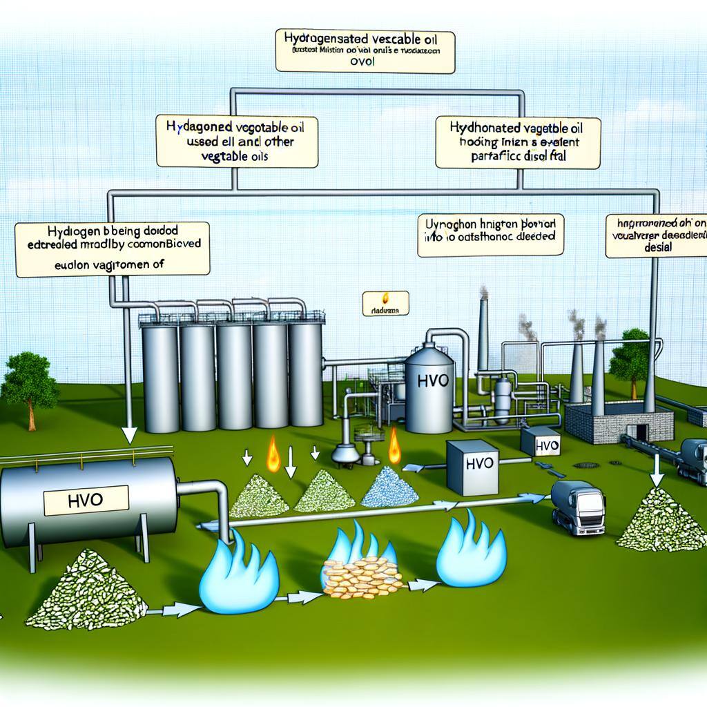 Carburant HVO ou HVO100
