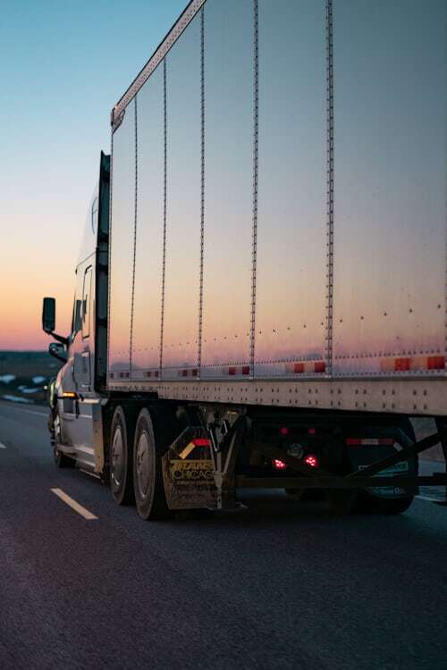 frais professionnels camion